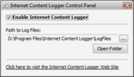 Free Internet Content Logger screenshot